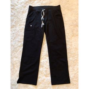 Figs technical collection (Kade) black scrub pants